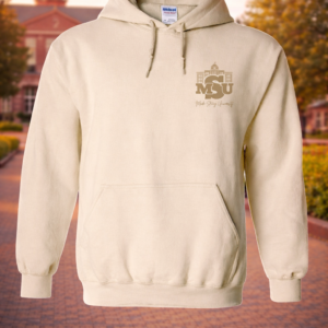 MSU Desert Sand Creme Hoodie